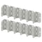 Prime-Line Door Hinge Residential Smooth Pivot, 3-1/2 in. with 5/8 in. Corners, Satin Nickel 12 Pack U 11508512 - alternate 7